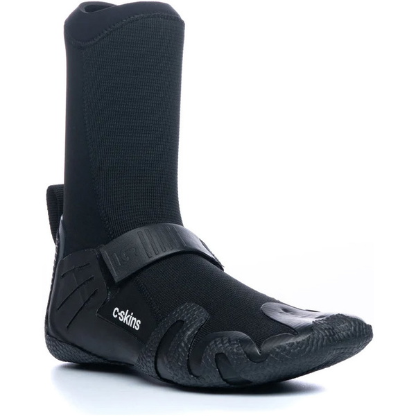 2026 C-Skins Wired 5mm Hidden Split Toe Neoprenstøvler C-BOWI5HST - Black